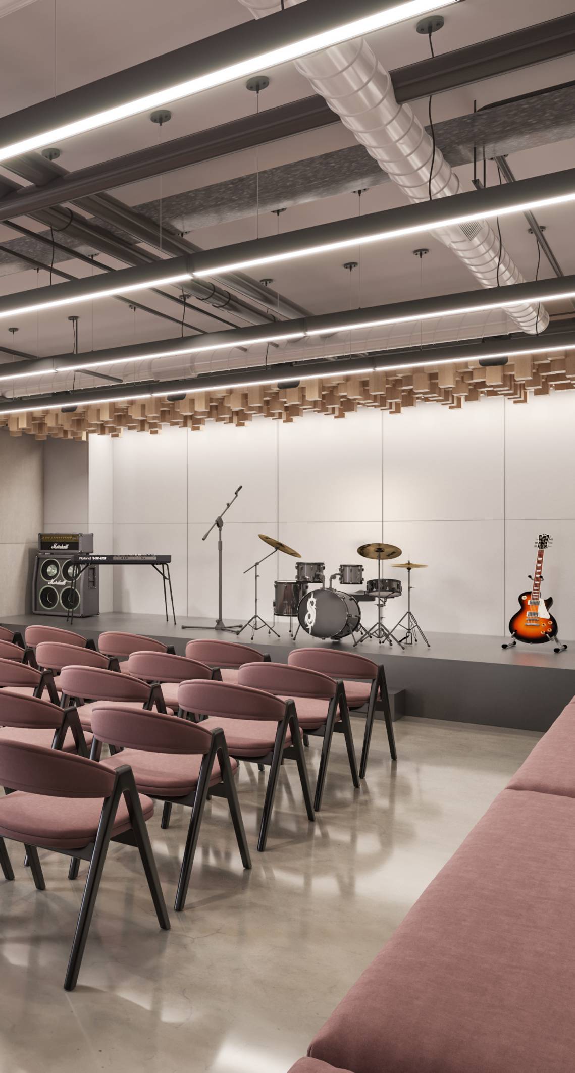 THIẾT KẾ NỘI THẤT KHÔNG GIAN GIẢI TRÍ TRƯỜNG PHỔ THÔNG QUỐC TẾ NAM ÚC SCOTCH AGS